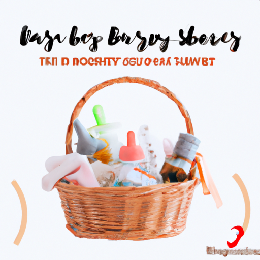 Baby Shower Gift Basket. Inexpensive Baby Shower Gift Ideas. Homemade