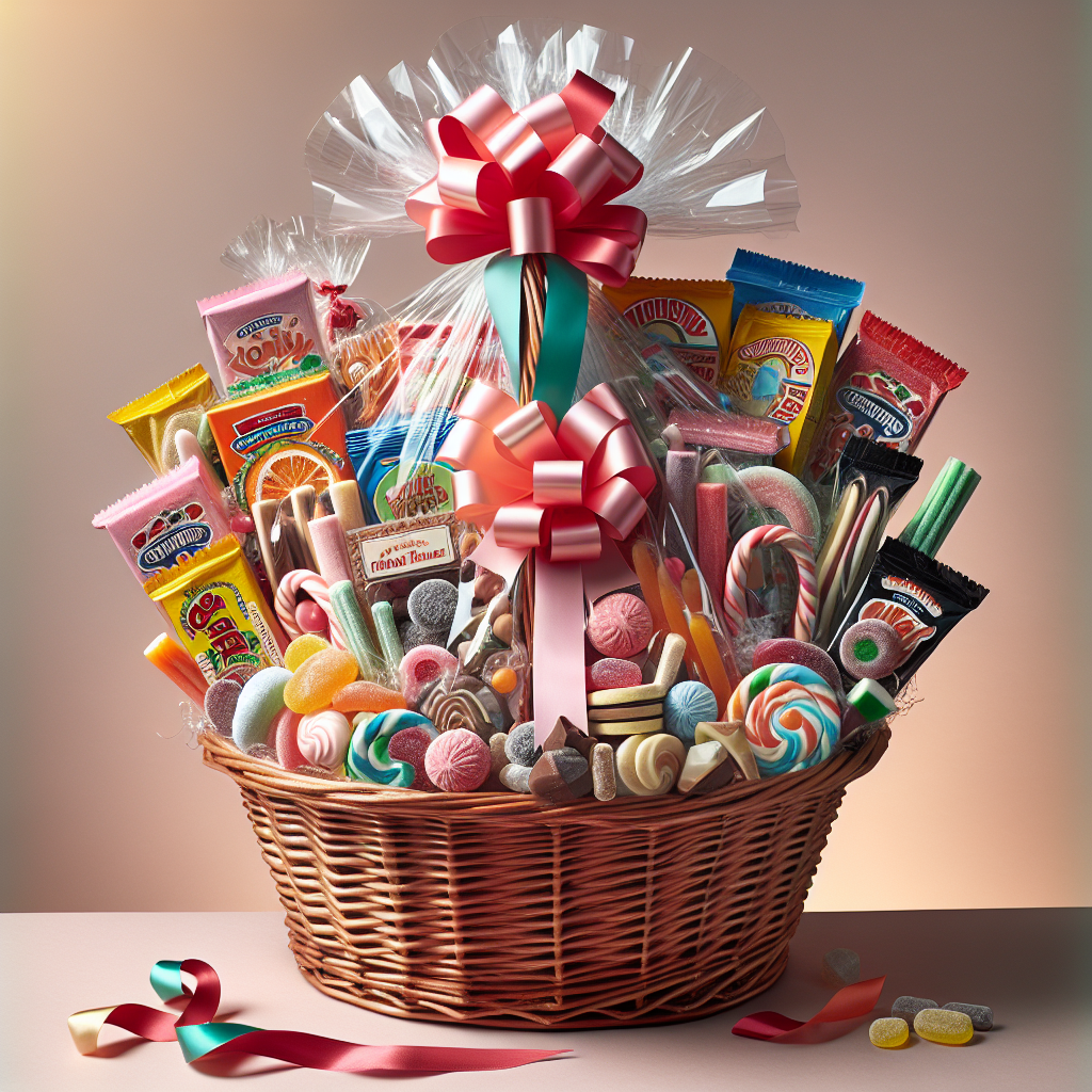 Nostalgic Sweets: A Candy-Filled Gift Basket Idea